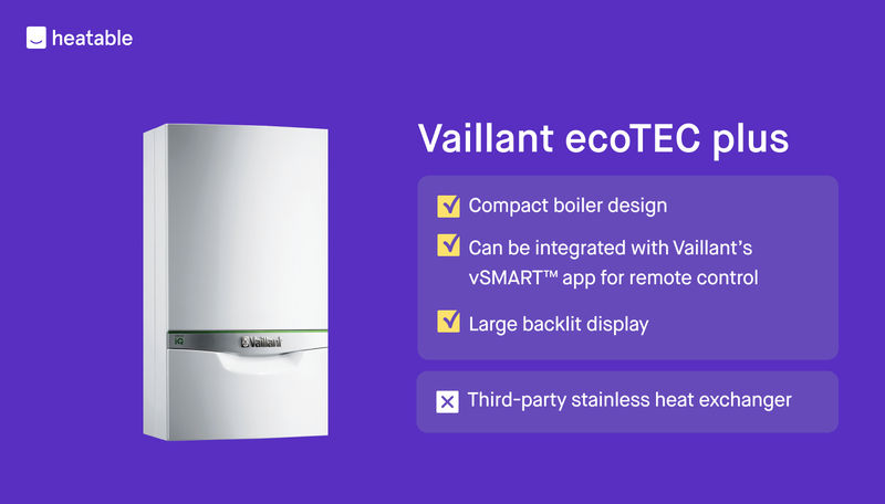 Vaillant ecoTEC Plus Boiler 