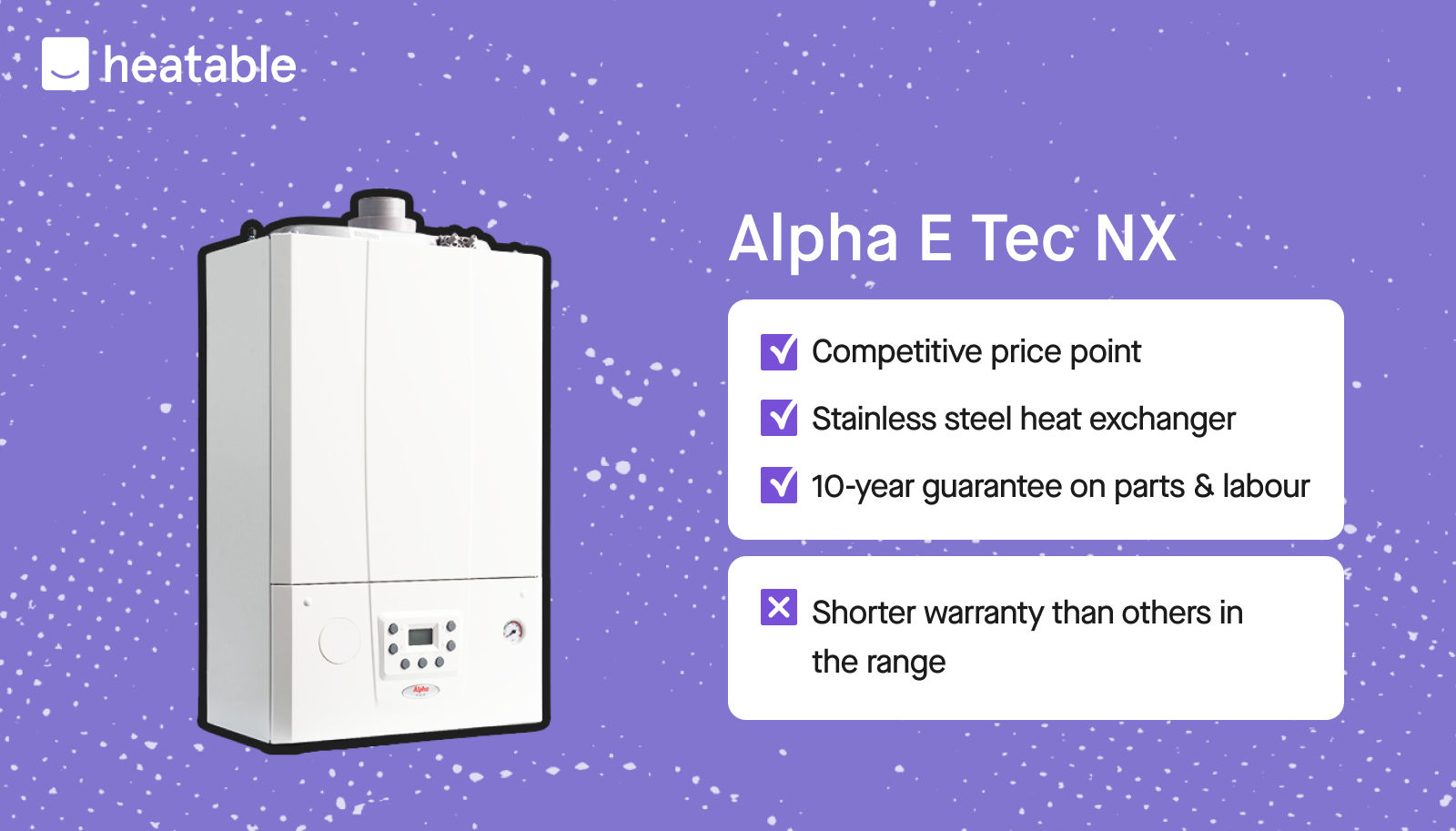 Alpha E-Tec NX Boiler Pros and Cons 