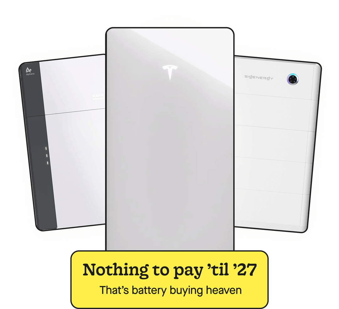 Nothing to pay til '27. That's battery buying heaven.