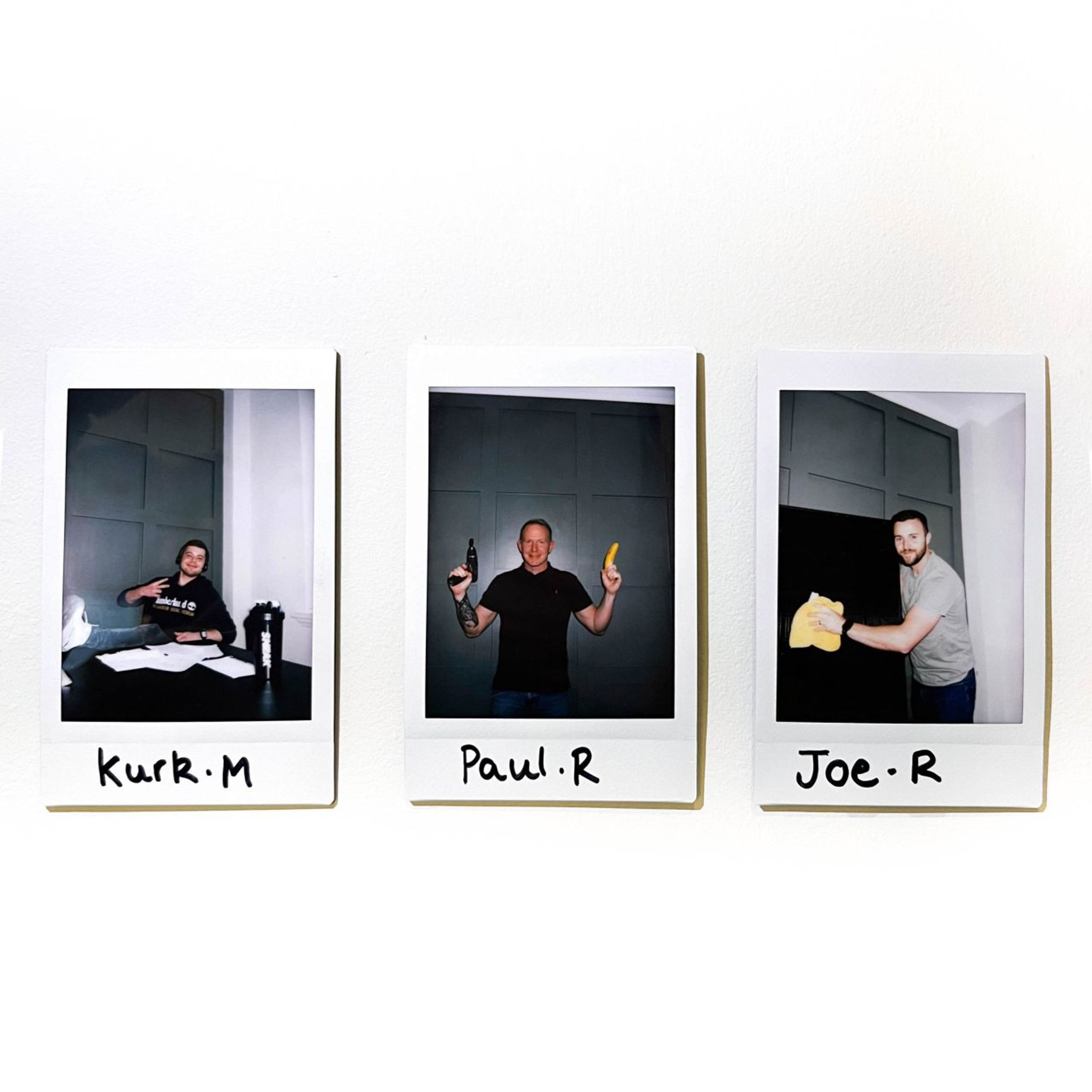 Joe, Kurk & Paul ~ Solar team