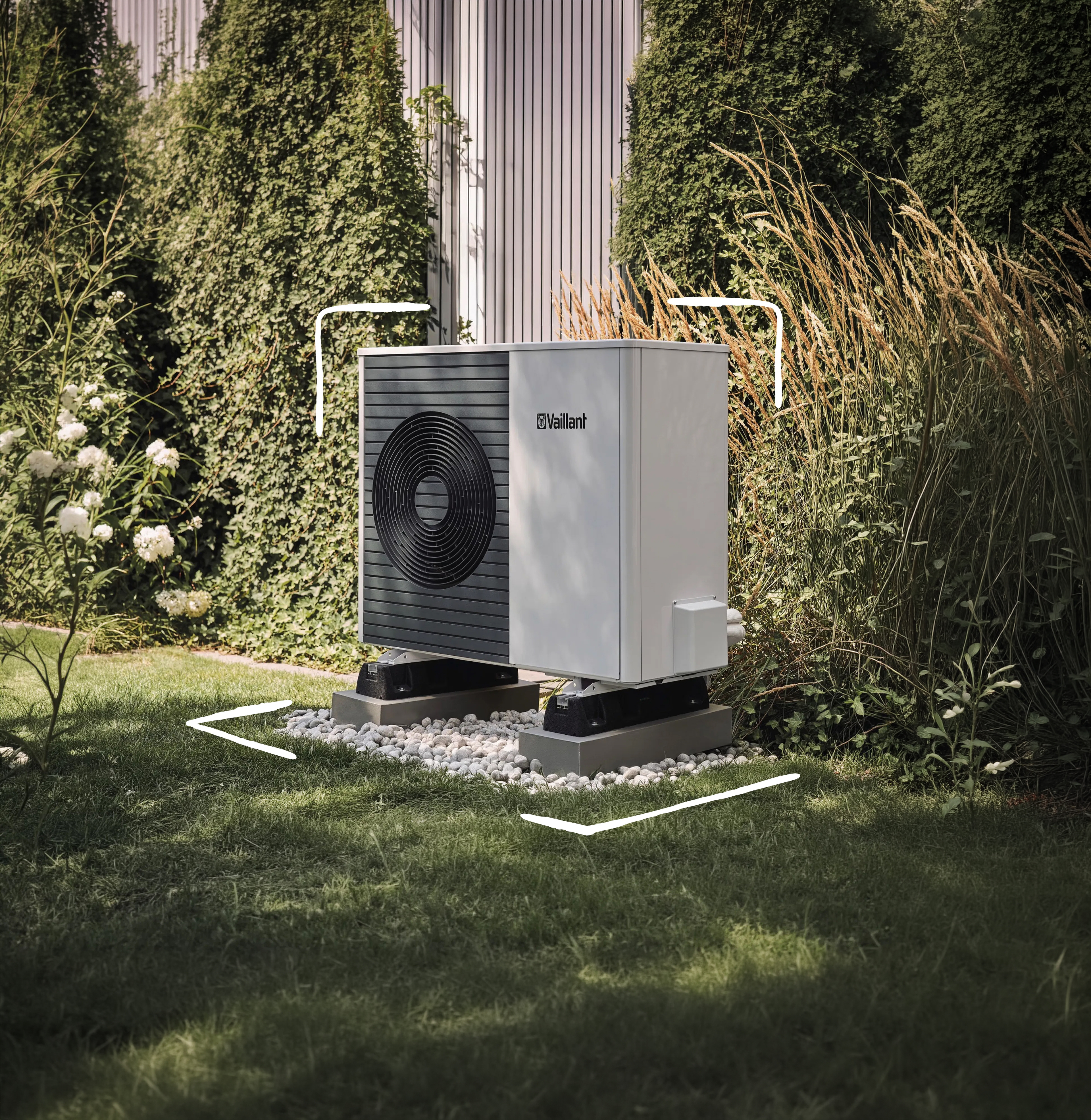 Heat pump installation
