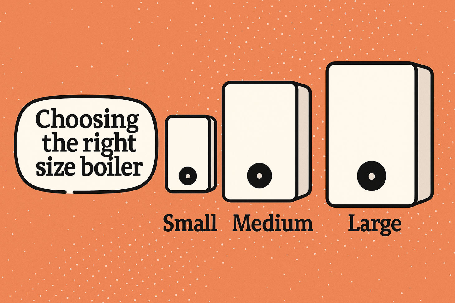 Choosing the right size boiler
